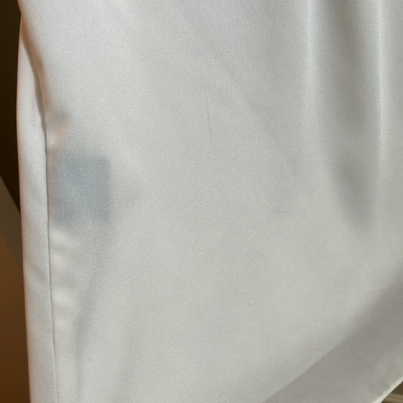 G by Giuliana -🎵BLONDIE LYRIC 🎼White Sheer Blouse w/Bow/Scarf/Tie - Picture 11 of 13